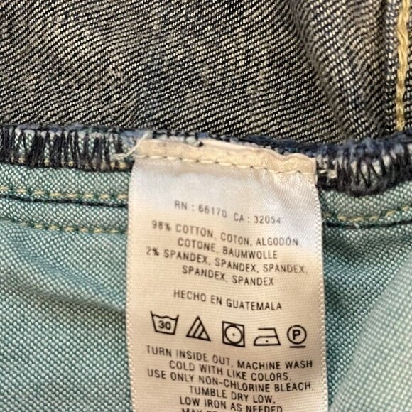 Anthropologie Holding Horses Denim Jean Shorts Womens Size 27 Midi Bermuda - Picture 11 of 11